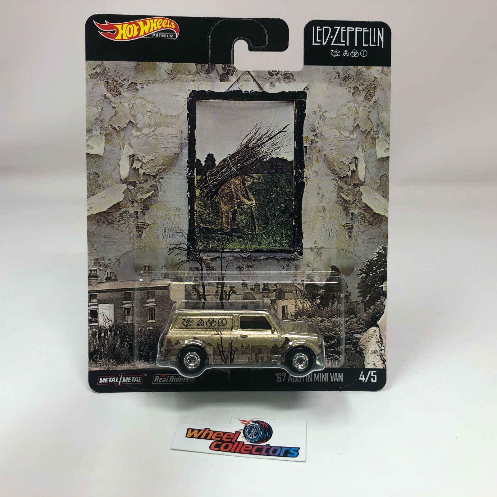 '67 Austin Mini Van * Hot Wheels LED-ZEPPELIN Pop Culture * YO102