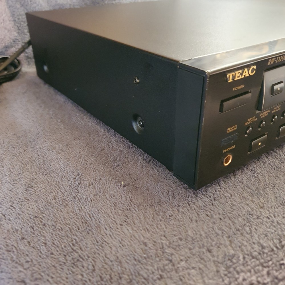 TEAC RW-D200 Dual Deck CD Rec. Excellent Condition - View It Working 💿 *UPDATE*