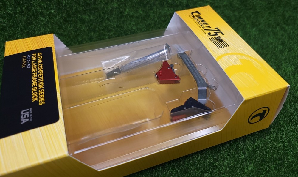 Timney Competition Trigger 3lb RED Alpha Glock LARGE FRAME 20 21 29 30 40 41