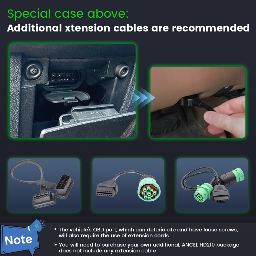 Diesel HOBD Scanner Heavy Duty Truck Code Reader Remove Speed Limit Diagnostic