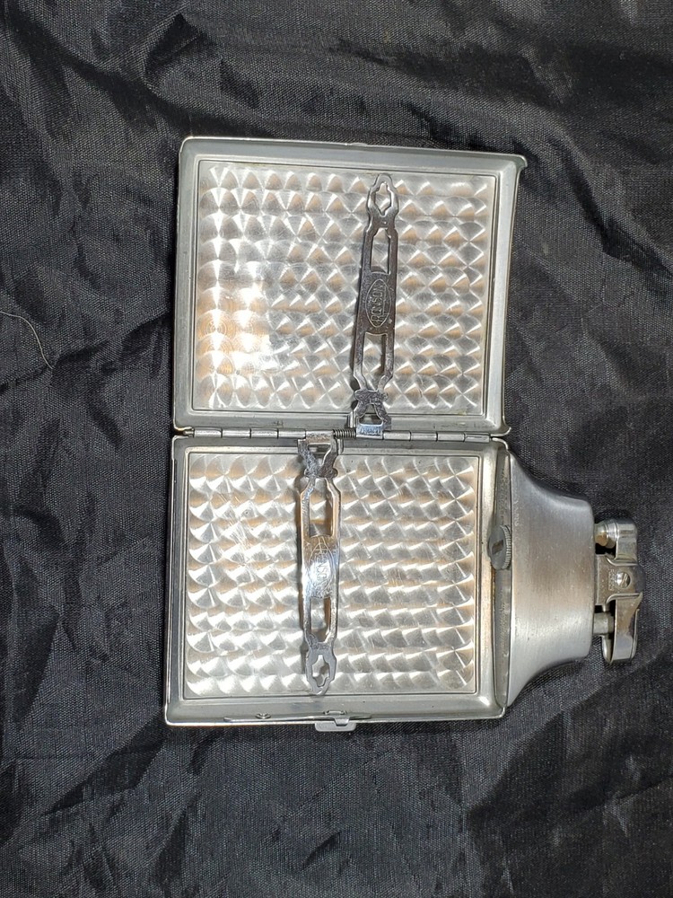 Three Zippo Lighters & One Ronson Lighter Cigarette Case