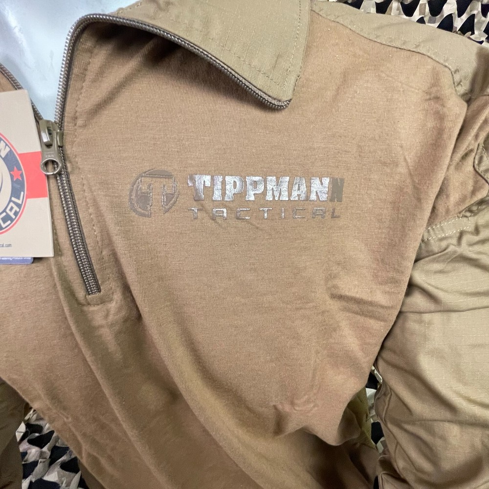 NEW Tippmann Tactical TDU Paintball Jersey - Tan - Medium
