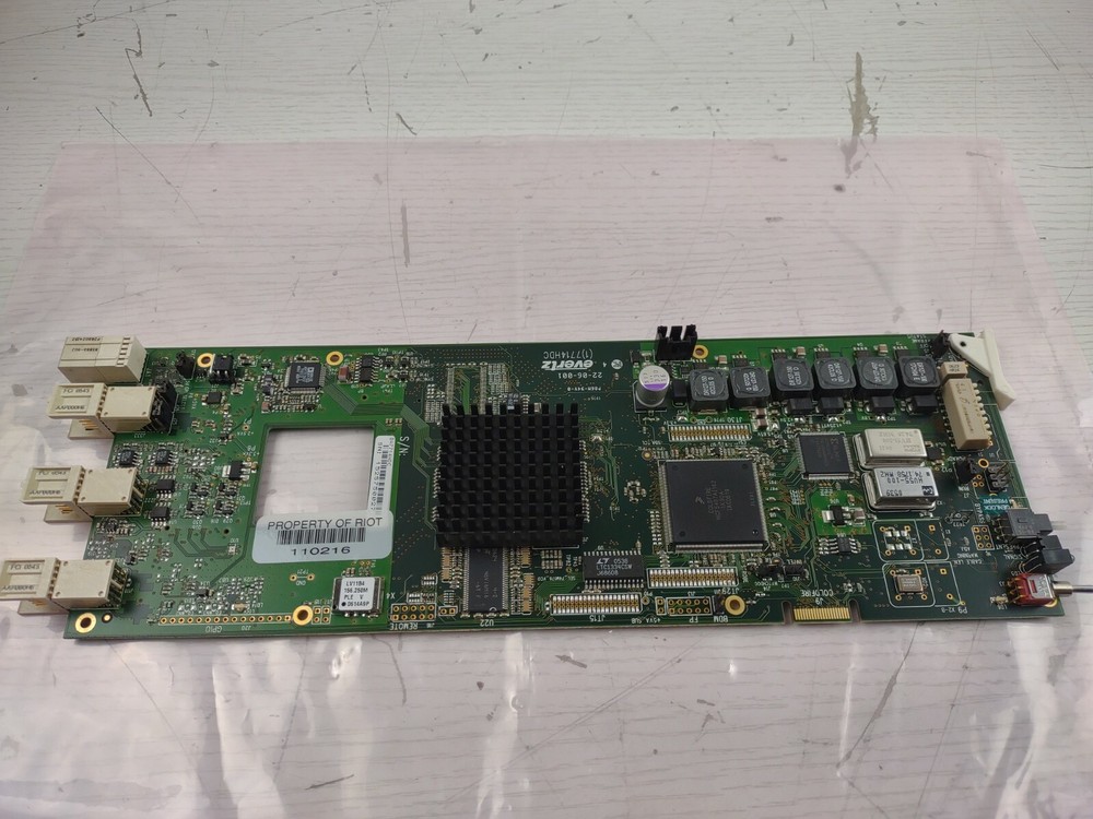 Evertz 7714HDC High Quality Downconverter Module Image Enhancement