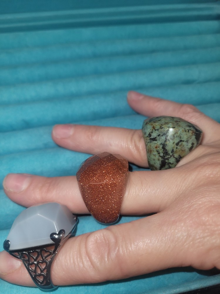 Custom Made Sterling Silver Statement Ring