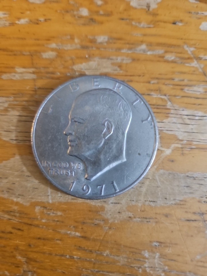 1971 Eisenhower Silver Dollar