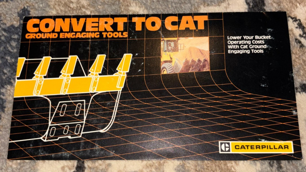 Caterpillar CAT Convert  Ground Engaging Tools Brochure AMIL25