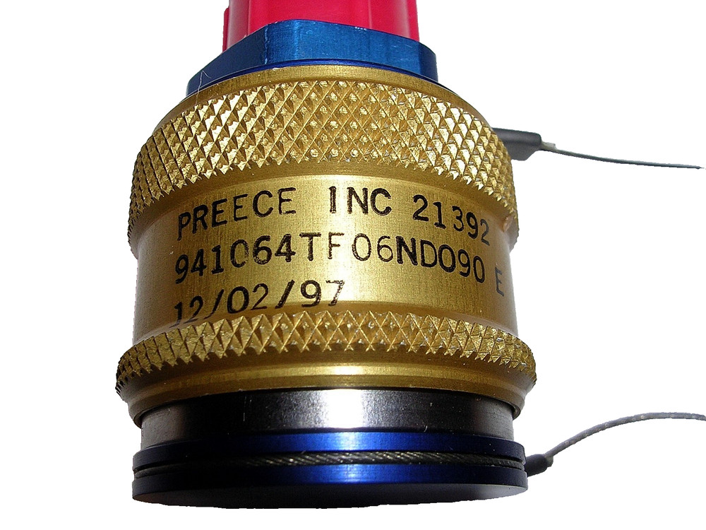 NEW (NOS) PREECE INC 941064TF06ND090E Quick Release Coupling