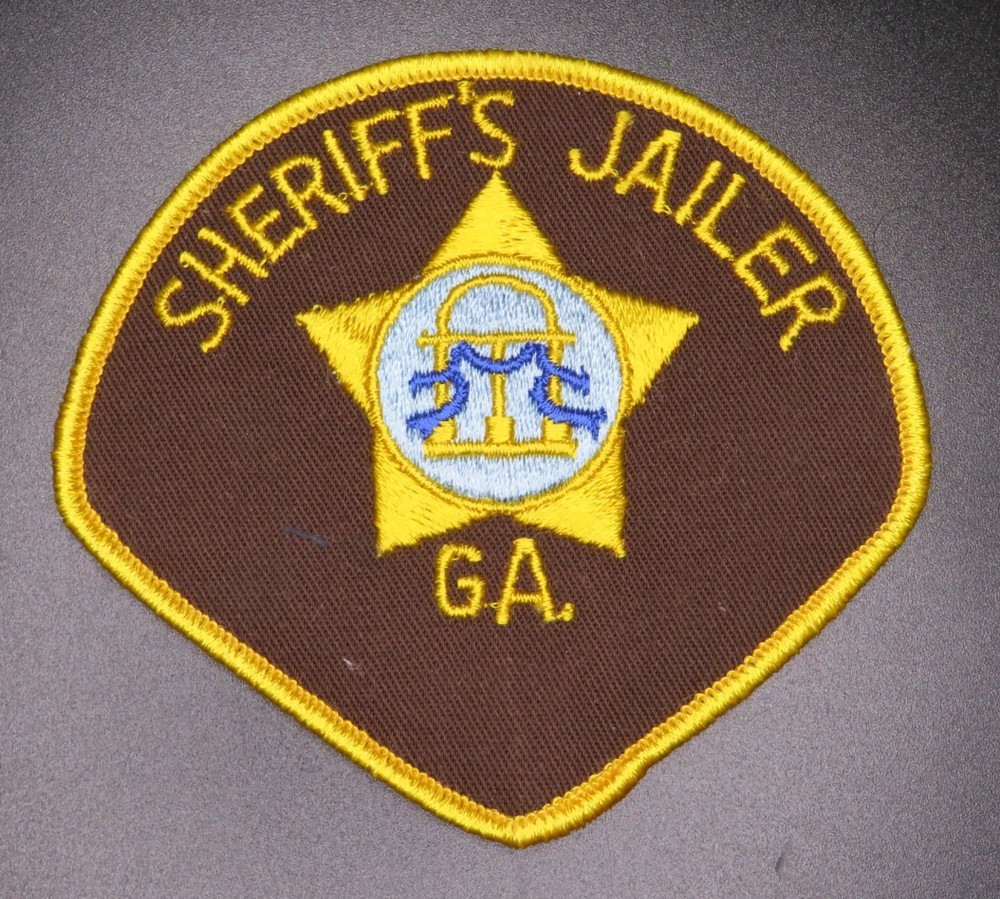 Georgia Sheriff's Jailer Patch