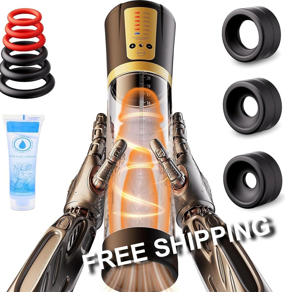 Premium Automatic Penis Pump 5 Training Modes High Quality Men Erection Device