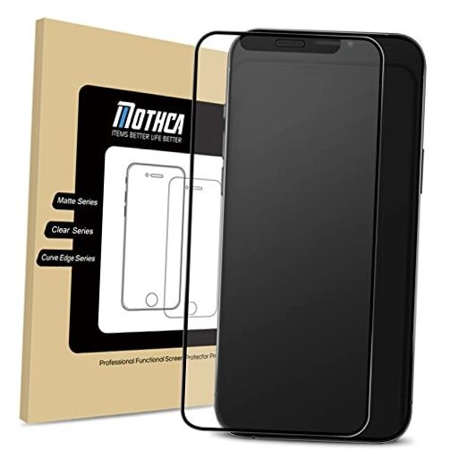 Matte Glass Screen Protector for iPhone 12 Pro/iPhone 12 6.1-Inch 2020, Anti