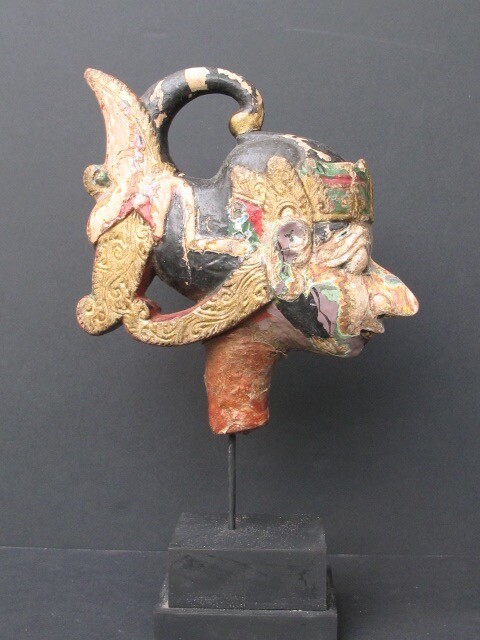 Old Puppet Head, Java Indonesia