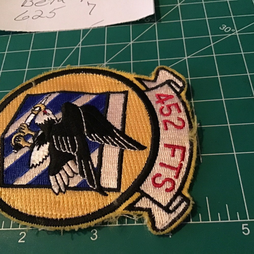 VTG US Air Force-452th FTS Squadron Patch 3 1/2"