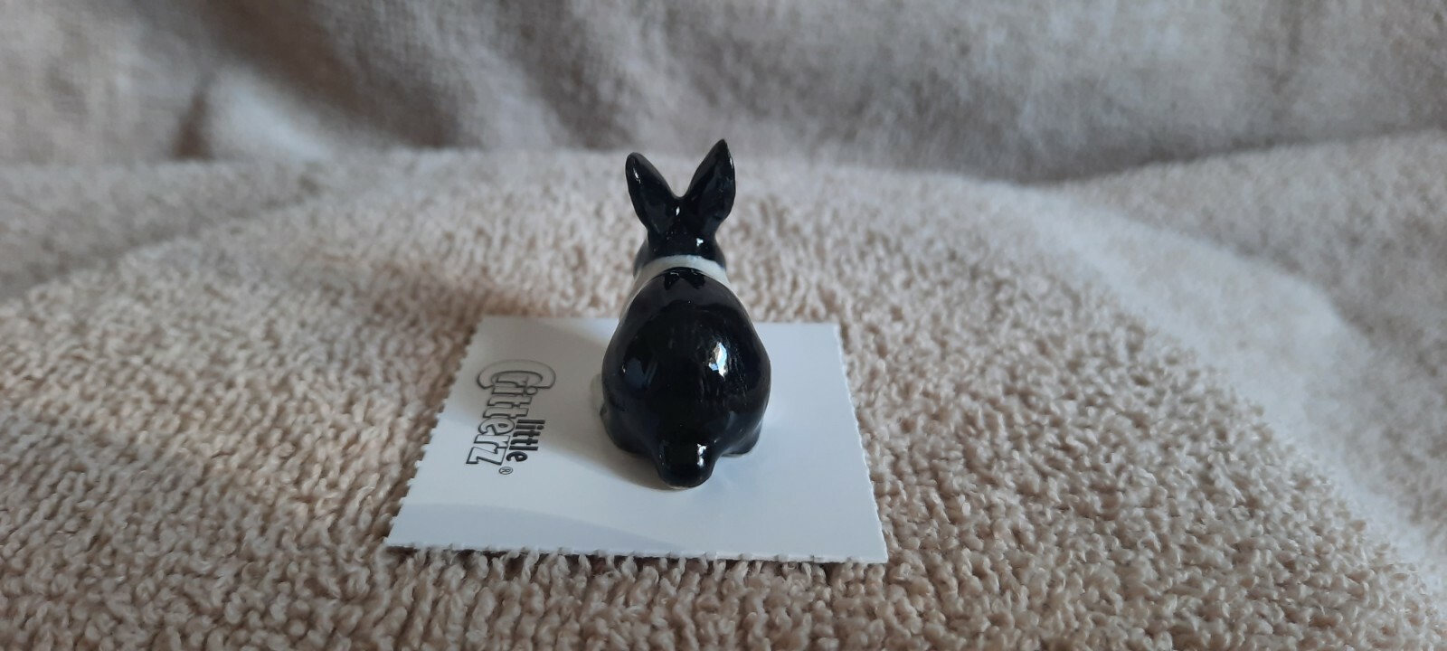 LITTLE CRITTERZ Bunny "Panda" Miniature Figurine New FREE SHIPPING LC712