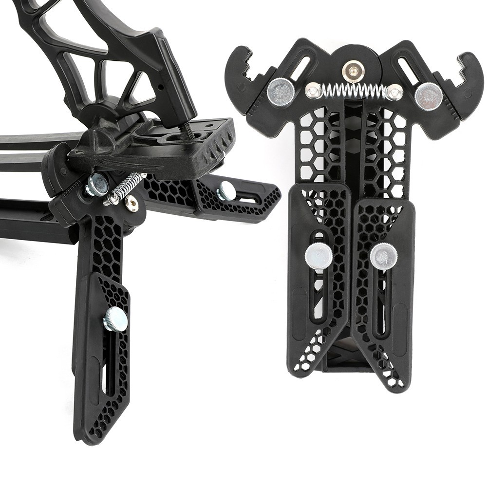 Bow Stand Compound Bow Legs Bracket Kick Rack Holder Archery Shooting Practice