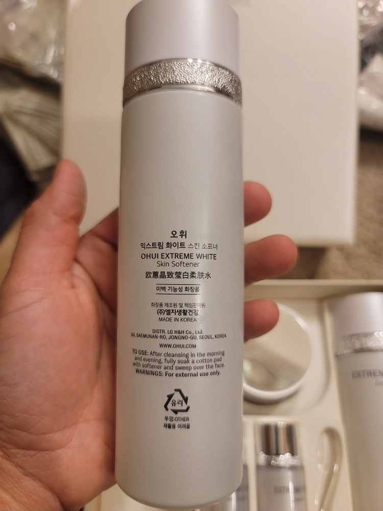 OHUI Extreme White 3 Items Special Set