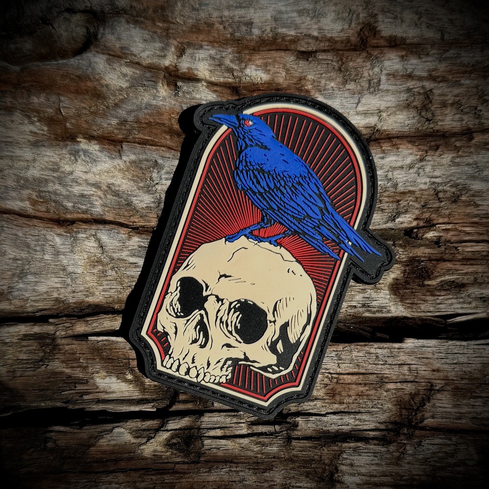 Patriot Patch Co. - Raven Skull - Patch