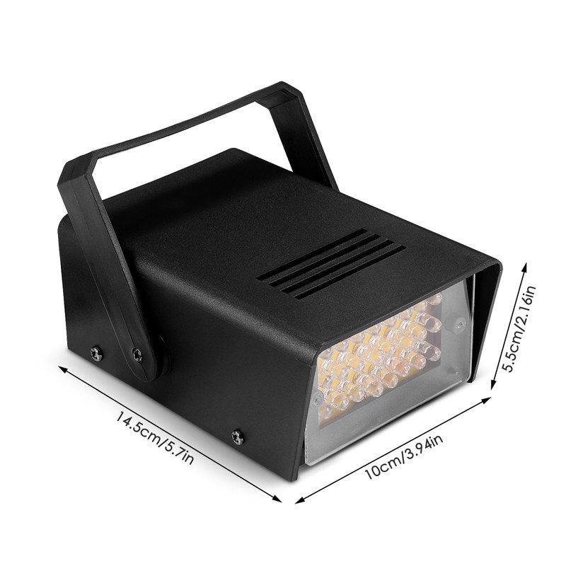 LED Attic Squirrel Repeller Strobe Flashing Light Speed Control Animal Friendly