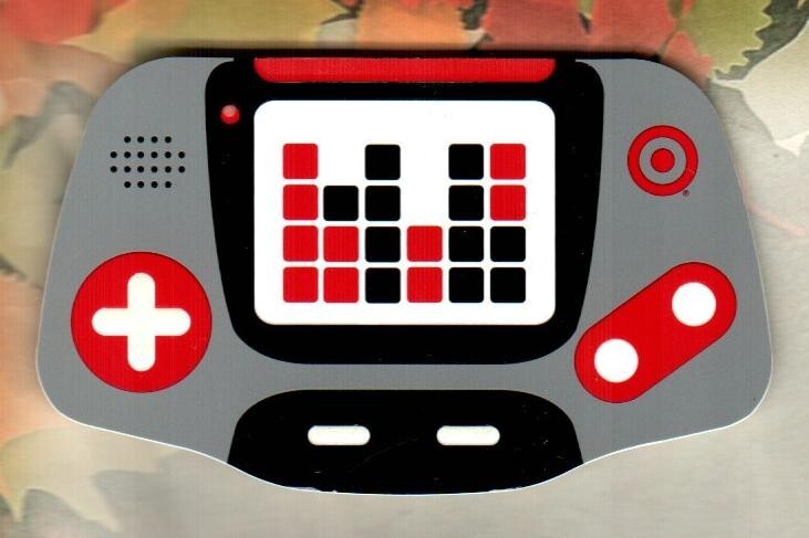 TARGET Video Game ( 2007 ) Die-Cut Gift Card ( $0 )