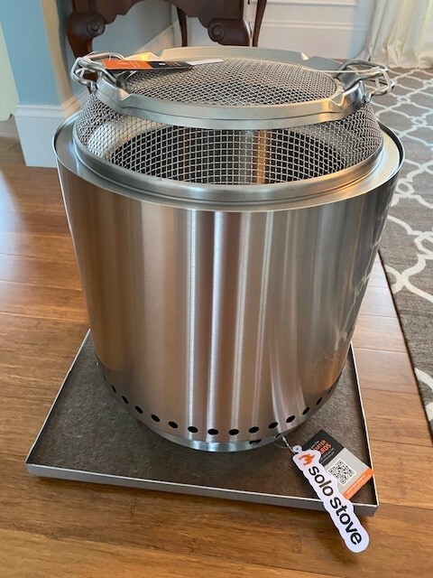 Fire pit Deck Protector - DeckProtect (TM), Outdoor Fireproof Deck Protection