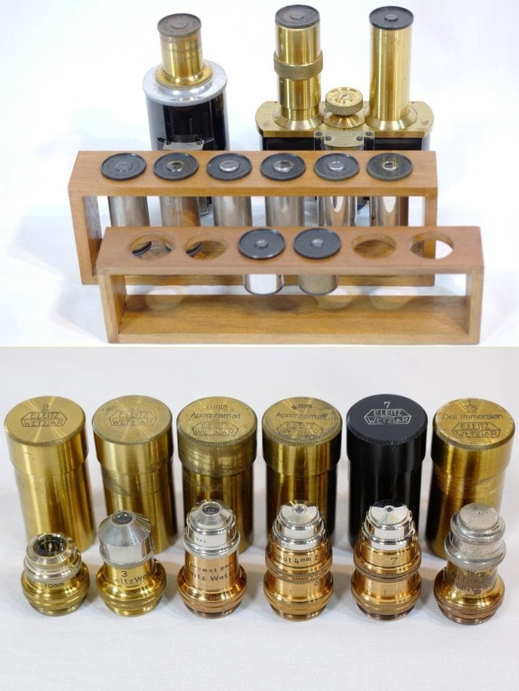 Ernst Leitz AABM Antique Microscope Made in 1923