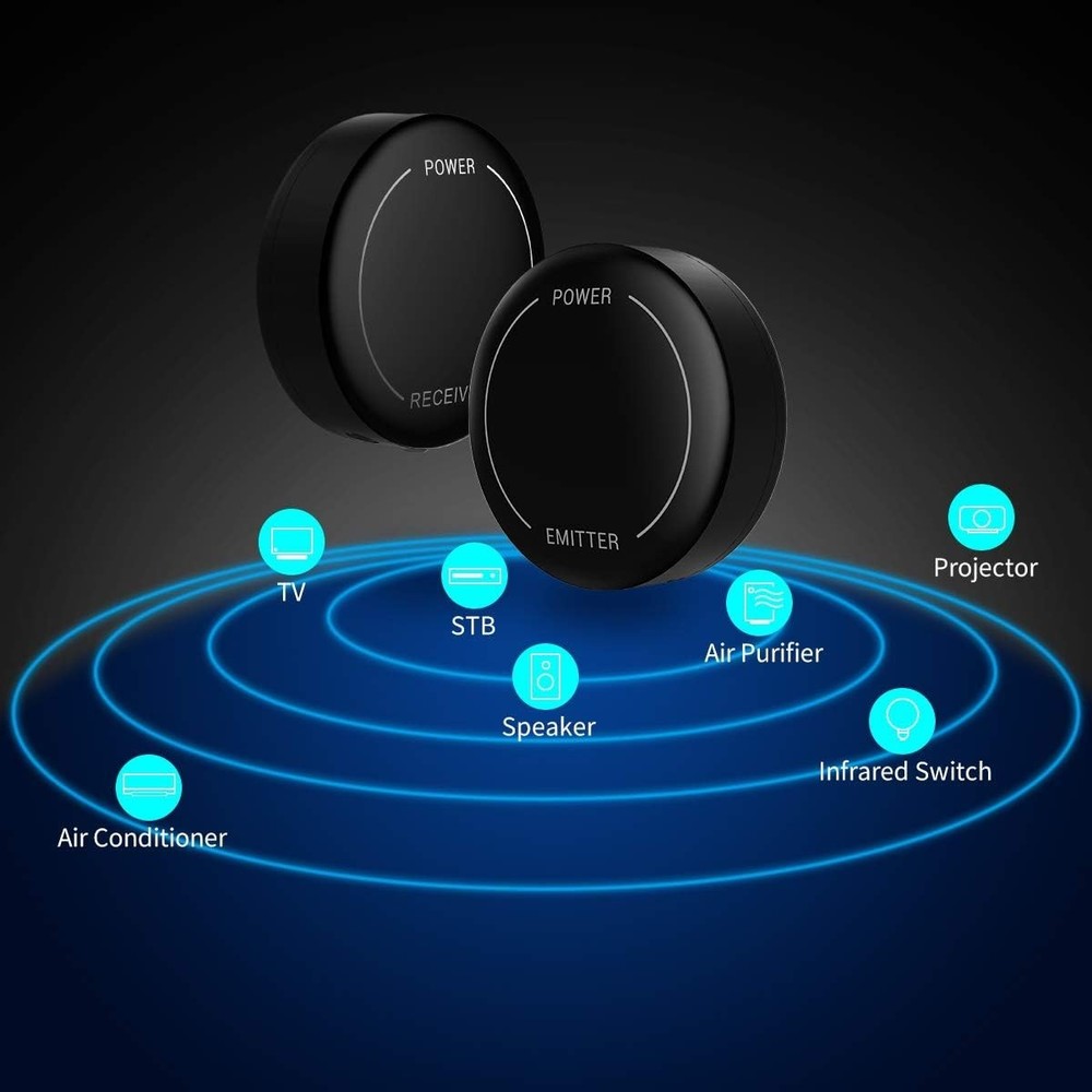 Fourair IR Repeater Kit Wireless Remote Control Extender 700ft Range