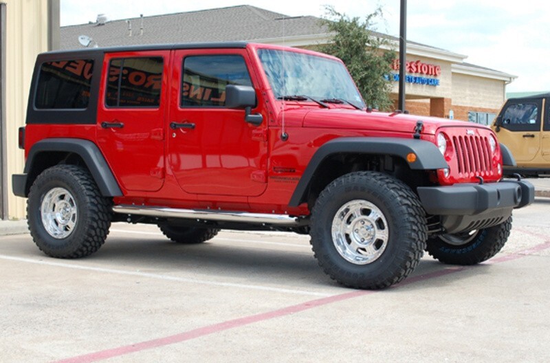 Touch Up Paint for Jeep vehicles with paint code PR4, Flame Red.