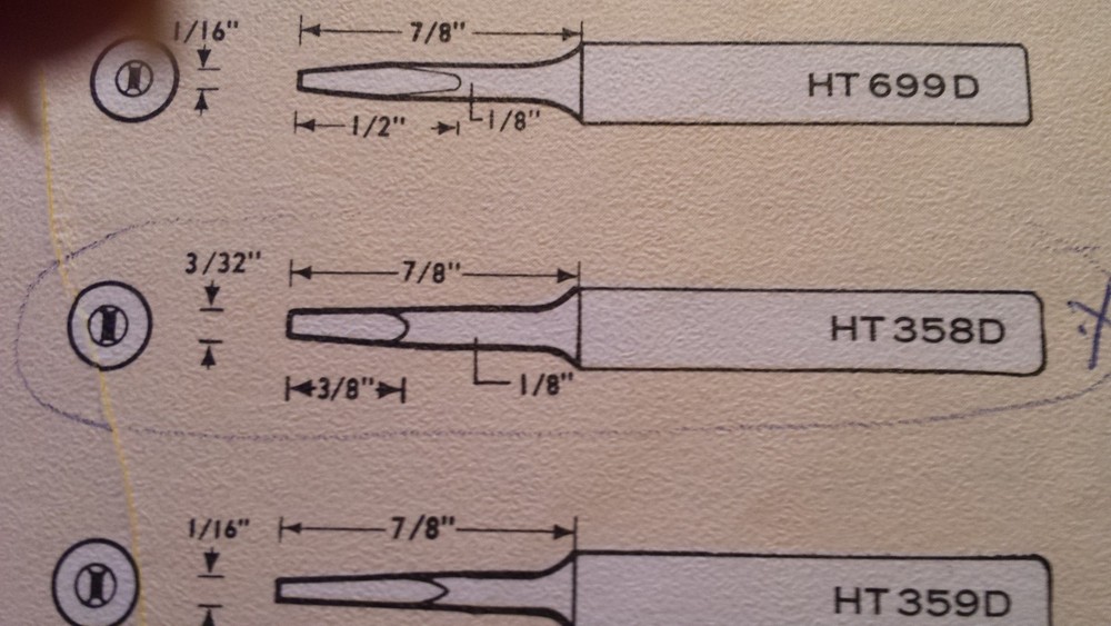 HEXACON REPLACEMENT SOLDERING TIP HT358X NEW