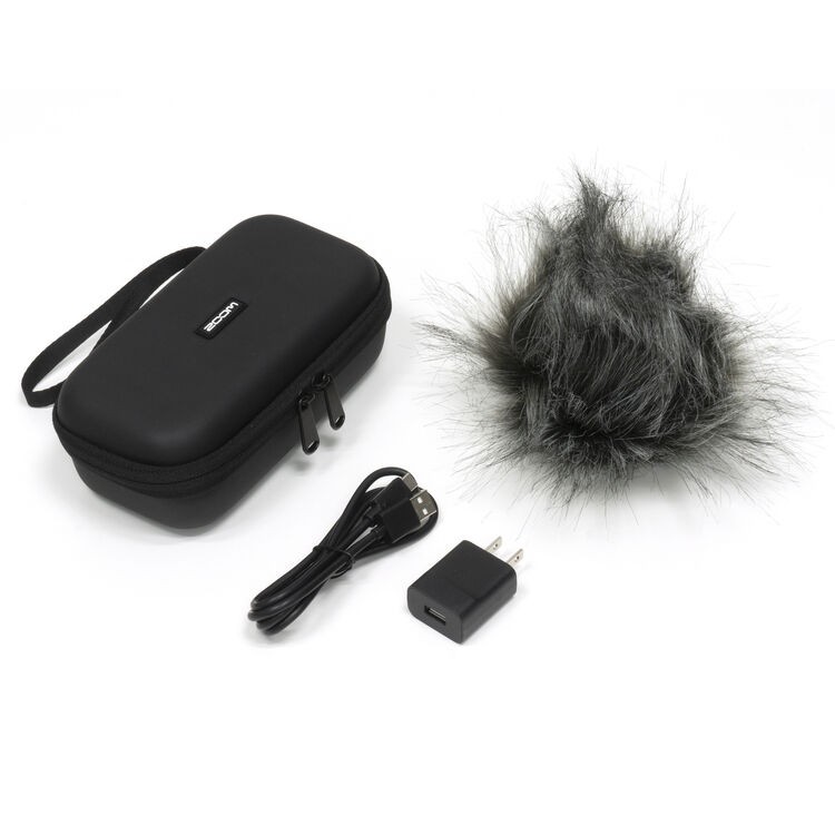 Zoom H4essential Recorder w/ ZH4E Accessory Pack + 64GB - Essential Kit