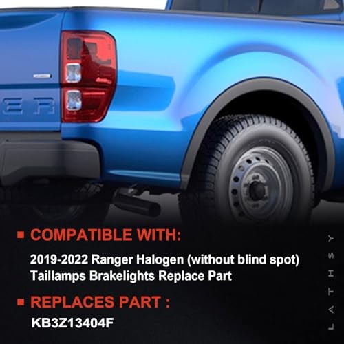 LED Tail Light w/Blind Spot Compatible With Left Driver Side With blind spots