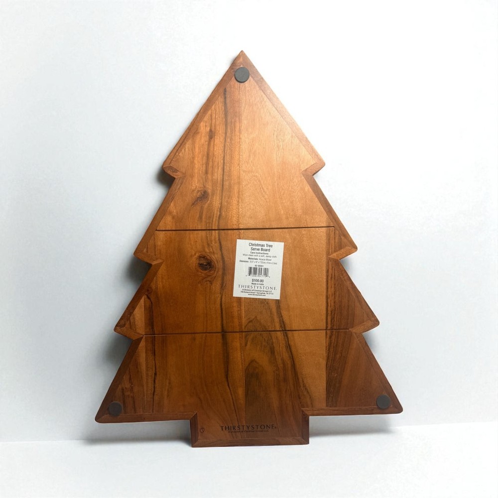 Thirstystone Christmas Tree Serve Board - Multi