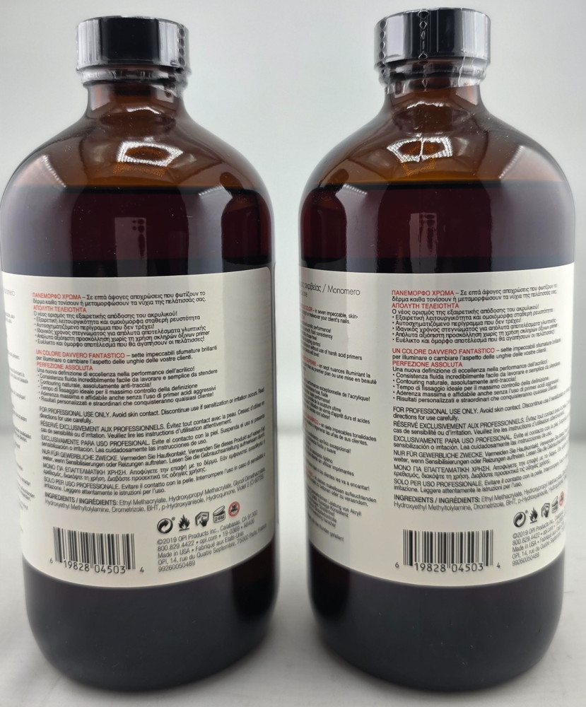 OPI Absolute Precision Liquid Monomer 14.7oz/435ml ( 2Pc )