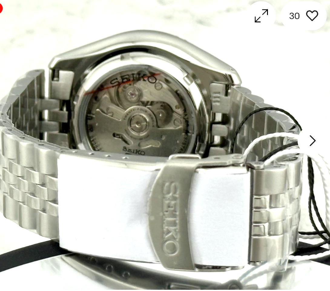 Seiko 5 Five Sports SSK001 SKX GMT Automatic Watch 100m Black Dial SSK001K1