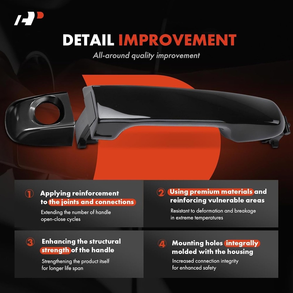 Driver Side Door Handle Toyota Camry 2012-2017 Left