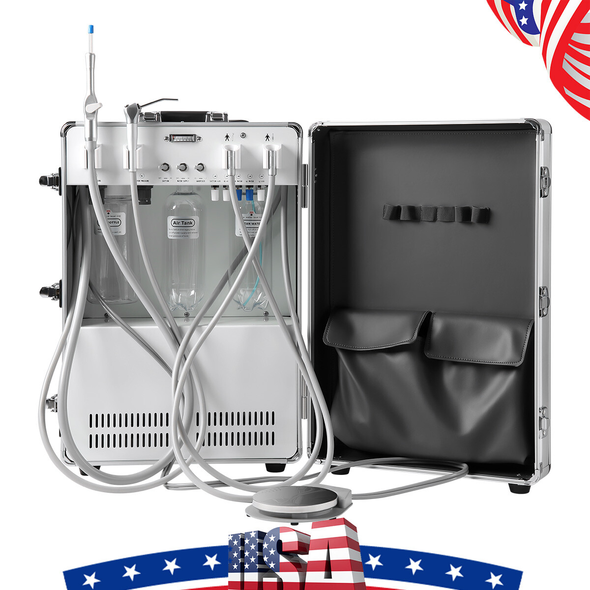 Class B Dental Autoclave Vacuum Steam Sterilizer /Delivery Unit Air Compressor