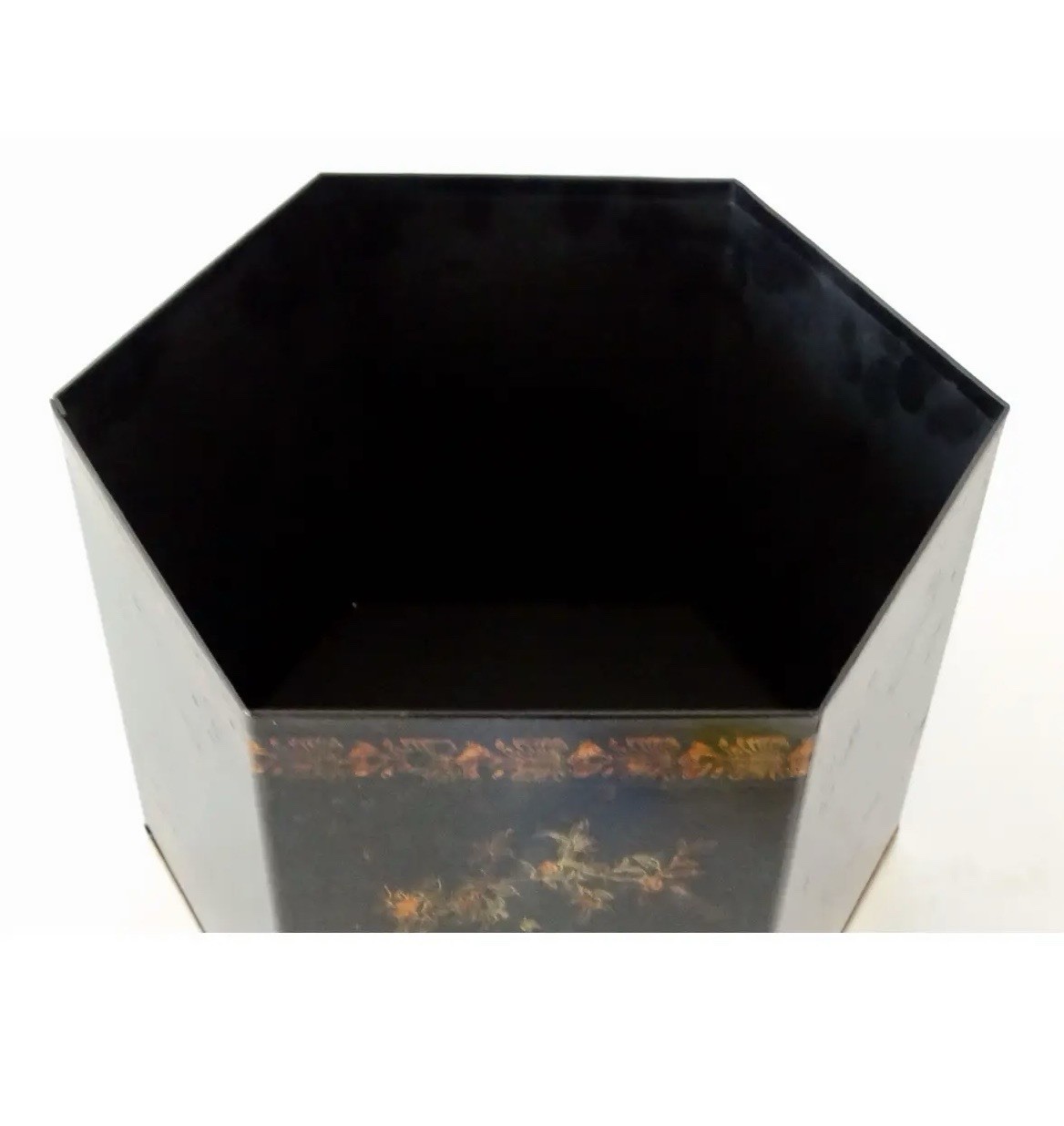 Italian Regency Style Toleware Jardinieres Preserved Boxwood Pair Gumps