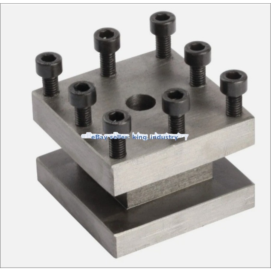 1pc Four -position Tool Post: 60mm, Tool Holder, Square Tool Post Bracket WM210V