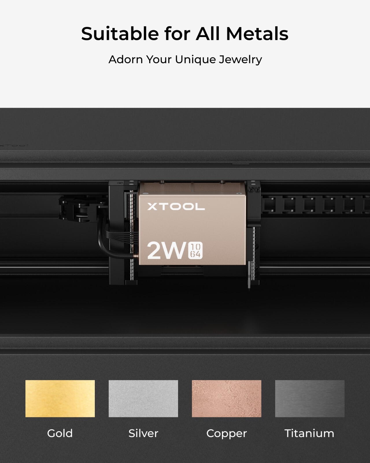 xTool S1 1064nm Infrared Laser Module for Engraving on Metal, Plastic, Acrylic