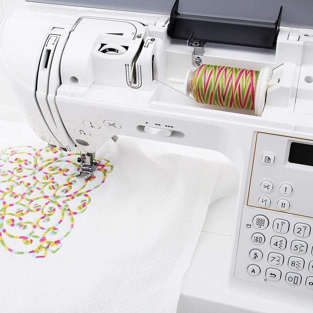 Threadart 100% Cotton Variegated Thread Sets | 6 Different Sets | 600M Cones