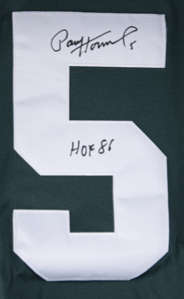 PAUL V. HORNUNG - JERSEY SIGNED