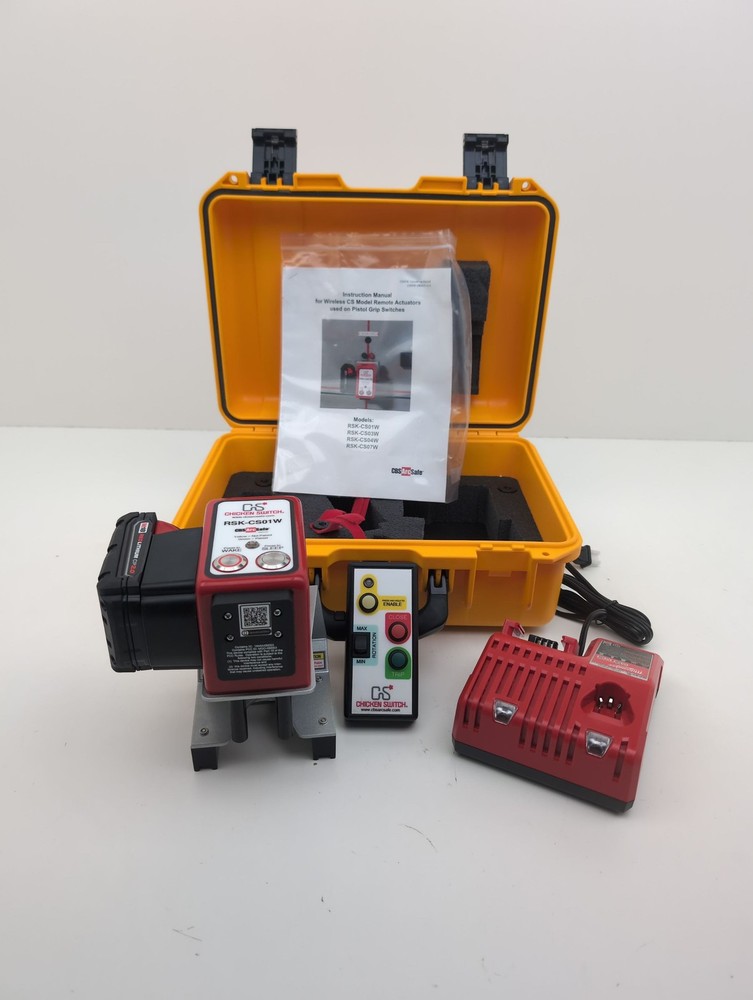 CBS Arcsafe RSK-CS01W Chicken Switch Remote Switch Actuator