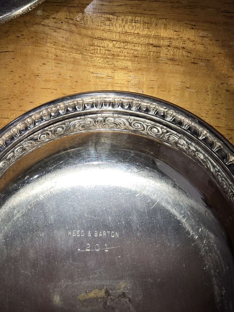 Vintage Reed & Barton Silver-Plated Candy Bowl/dish