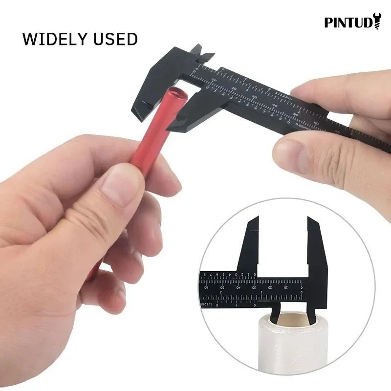 Mini Digital Caliper 150mm – Plastic Vernier Measuring Tool with LCD Display