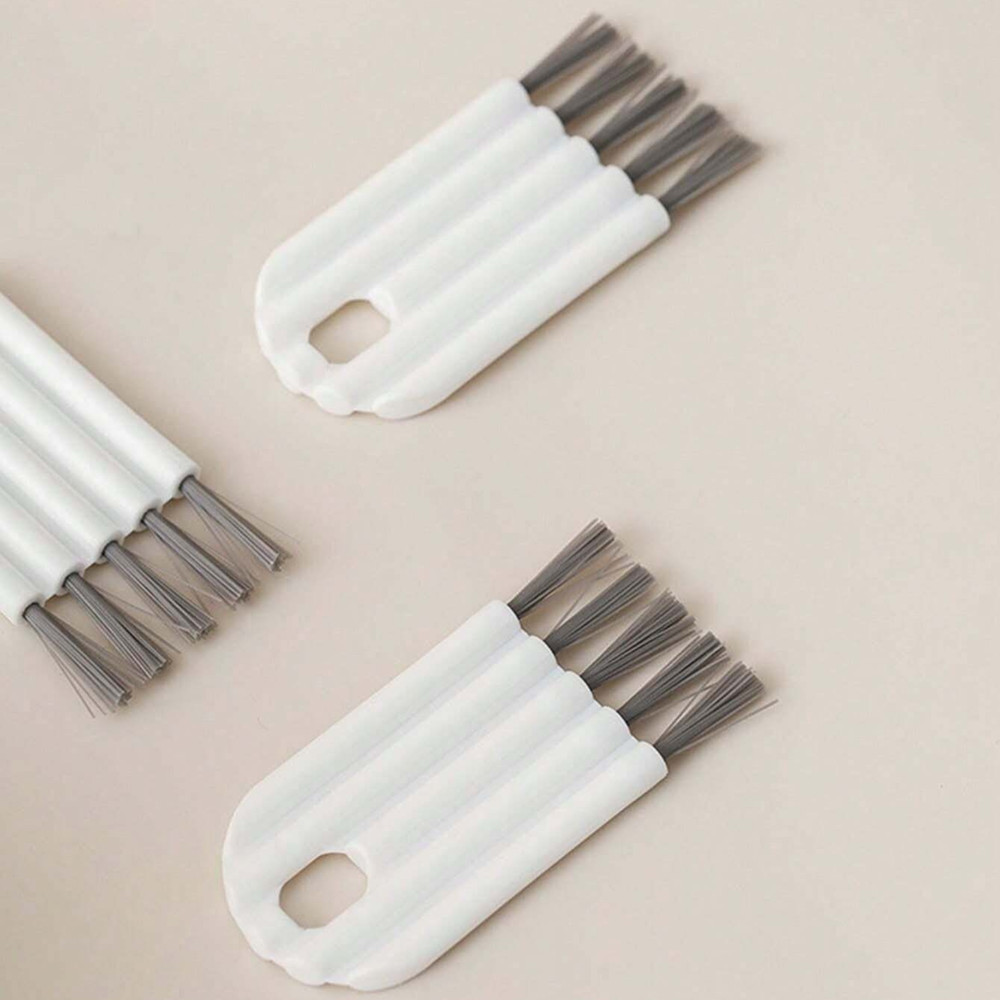 Multipurpose Cleaning Kit Soft Brush Curved Handle Keyboard Electronics Cleaning