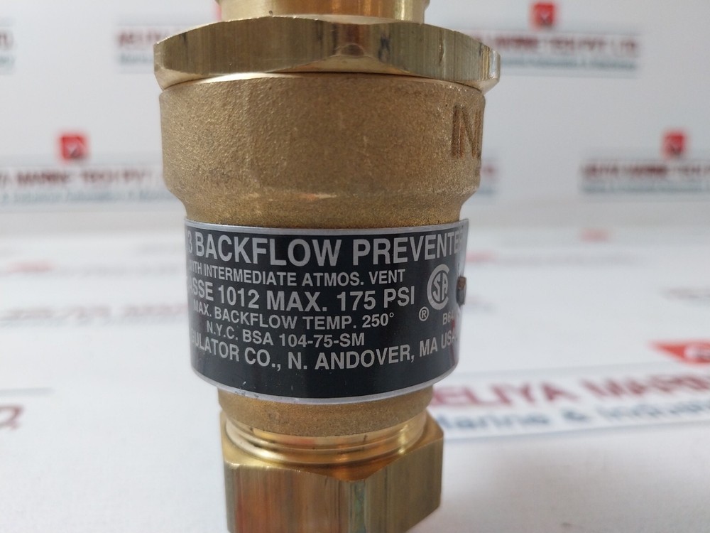 Watts Regulator 0061935 Backflow Preventer 1/2" B64.3