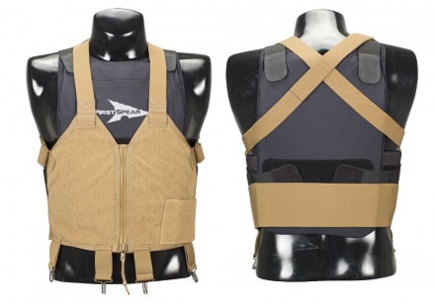 FirstSpear DOV Discreet Operations Vest M/L White loop panel low pro chest rig