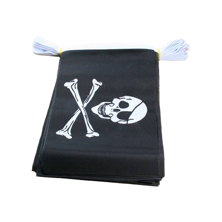 Bunting, 9m, Skull & Crossbones