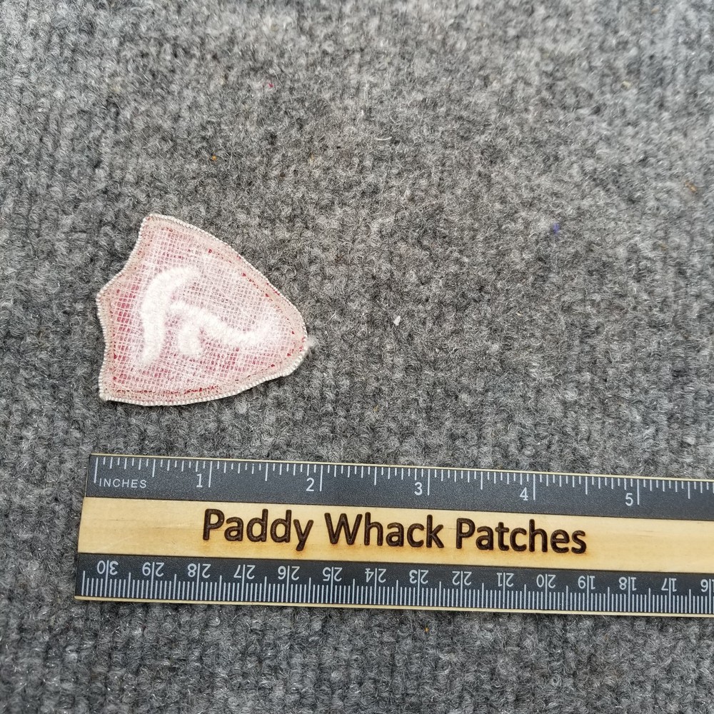 Vintage Firestone Patch Car Auto Shield 70s Stained AA0