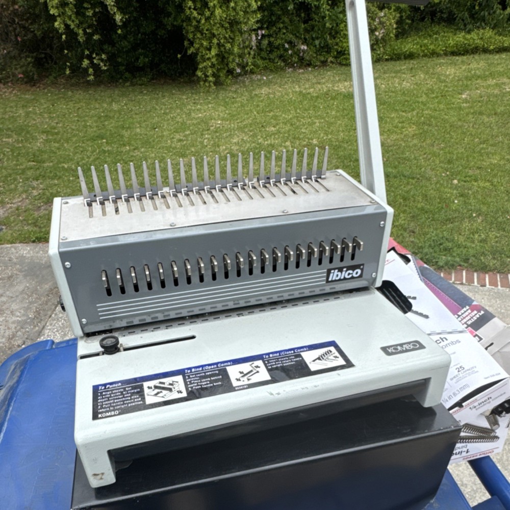 Ibico Kombo Binding Machine Office Model Kombo