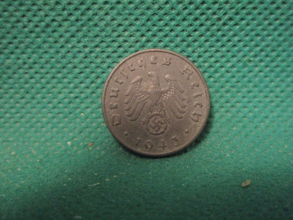 1943A Germany 5 Pfennig Third Reich - VG