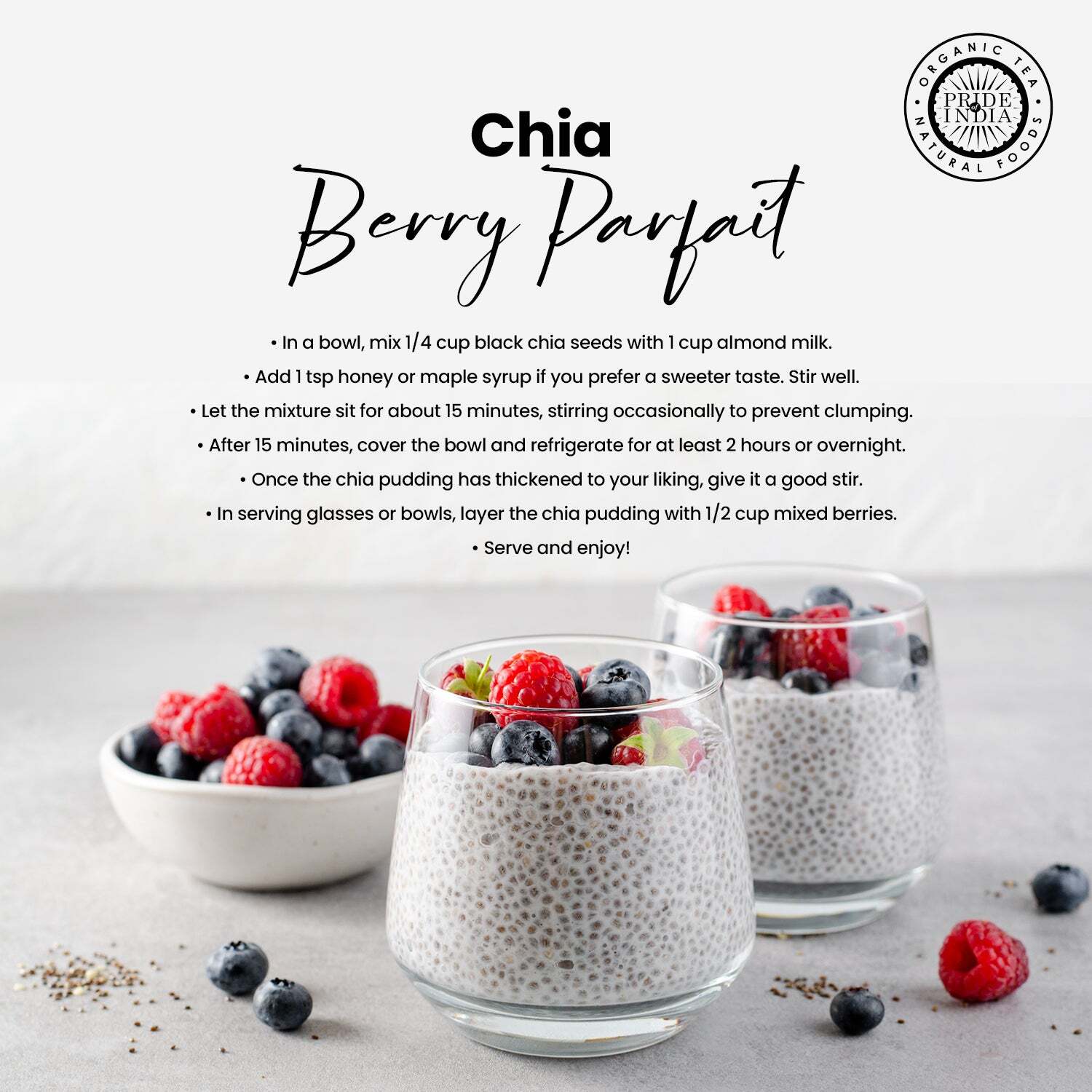Whole Black Chia Seeds - Omega-3 & Calcium Superfood Jar